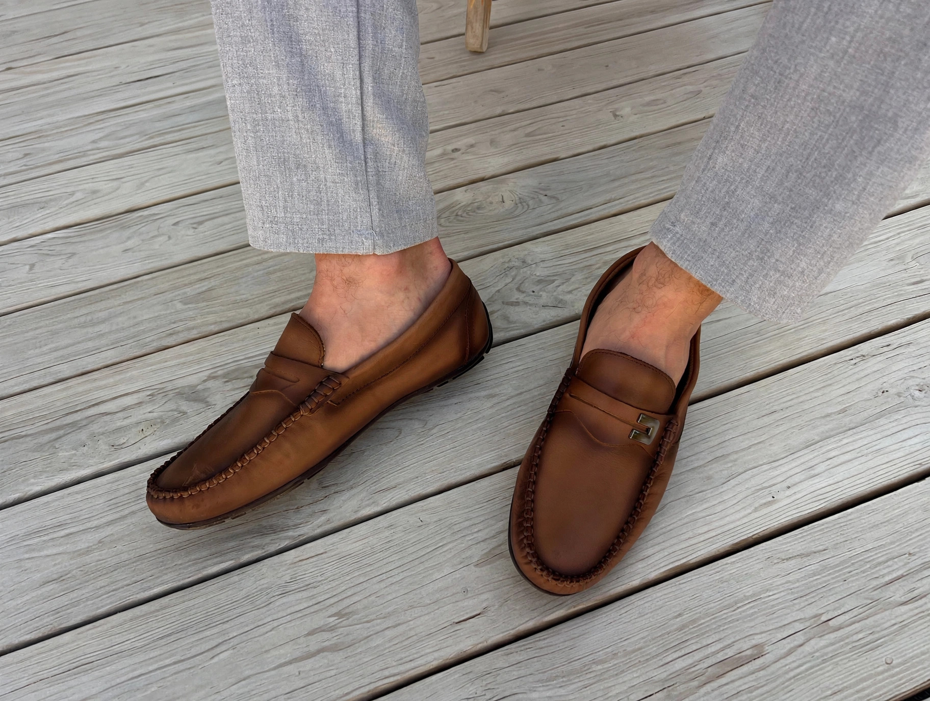 brown loafers wood floor 2 brown loafers wood floor 2
